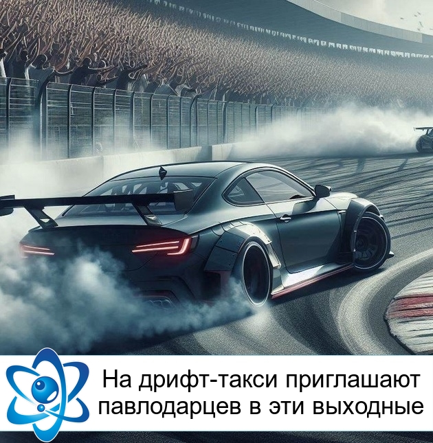 На дрифт-такси приглашают павлодарцев в эти выходные
