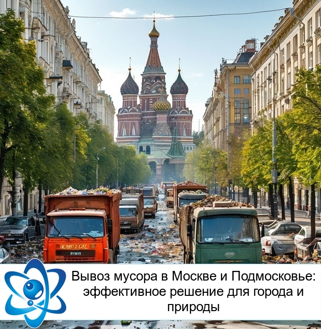 Вывоз мусора в Москве и Подмосковье: эффективное решение для города и природы