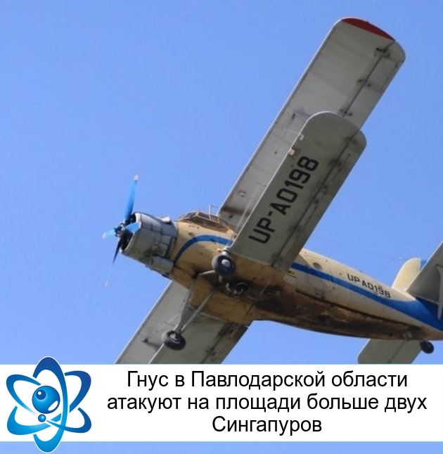 Гнус в Павлодарской области атакуют на площади больше двух Сингапуров