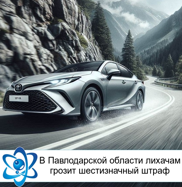 В Павлодарской области лихачам грозит шестизначный штраф